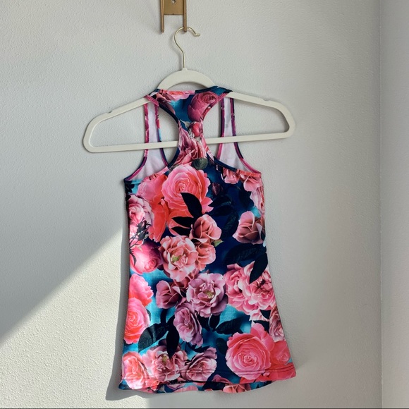 Lululemon Floral Cool Racerback Tank - Picture 2 of 6